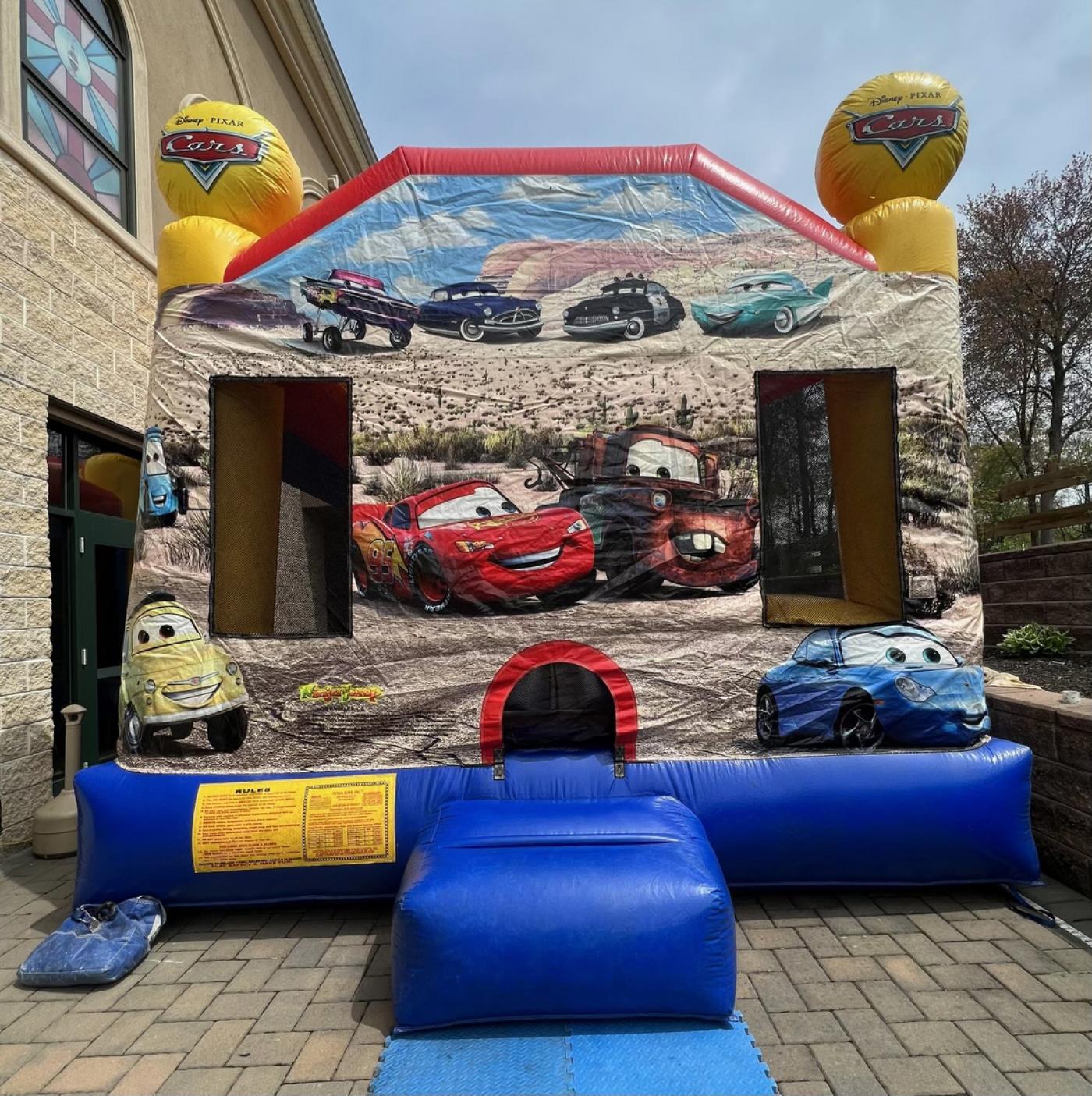 Cars 4 in 1 Combo with Slide